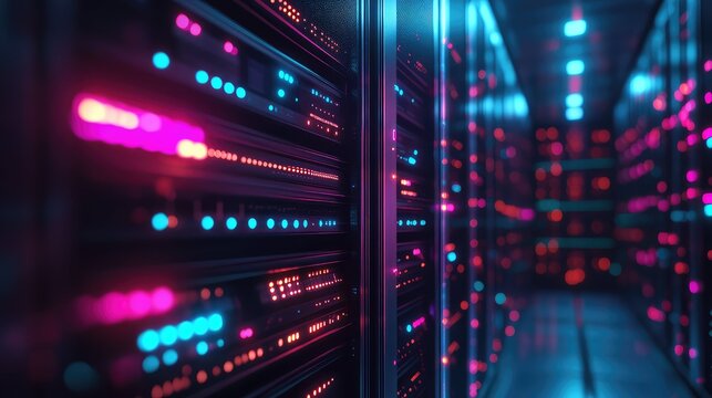 data pulsating server rack