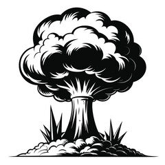 Powerful Nuclear Bomb Explosion