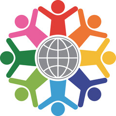 Obraz premium Global Unity Children Around the World