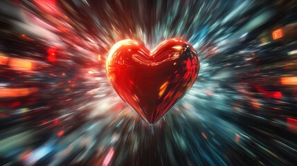 passion zooming heart