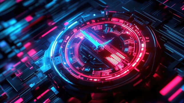 precision beaming clock