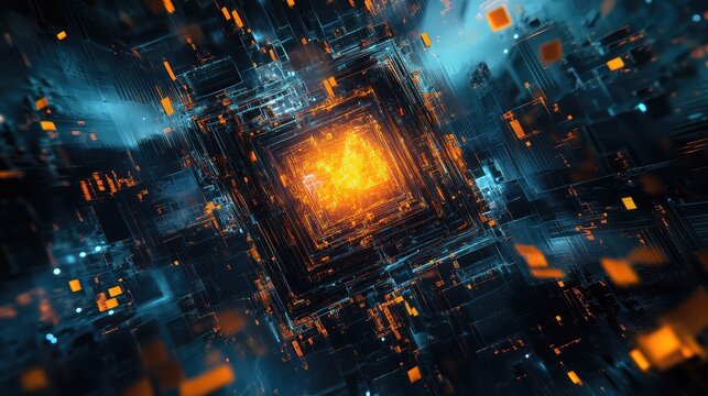 qubit disintegrating quantum processor