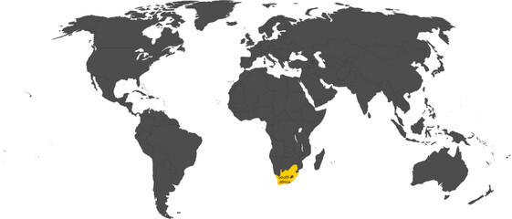South Africa Vector Map
