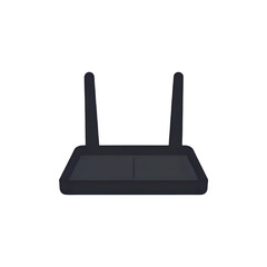 Wireless Router: Internet Connectivity Icon, Network Device, Wi-Fi Technology