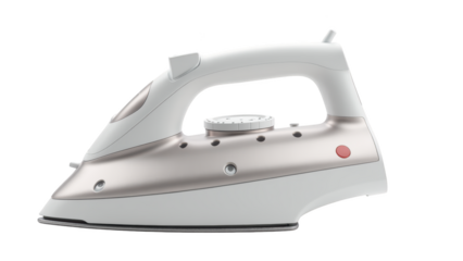 Sleek steam iron with ergonomic handle, designed for efficient fabric care and wrinkle removal, featuring modern aesthetic and user friendly