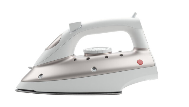 Sleek steam iron with ergonomic handle, designed for efficient fabric care and wrinkle removal, featuring modern aesthetic and user friendly