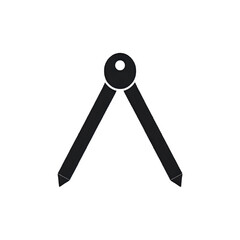 Precision Engineering: A Compass Icon for Design & Architecture