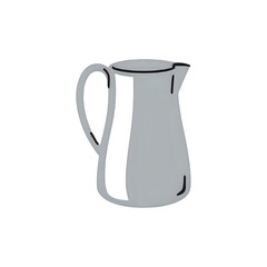 Elegant Pitcher Illustration: Perfect for Restaurant Menus, Cafe Branding, and Culinary Designs