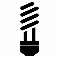 Eco-Friendly LED Light Bulb Vector