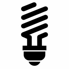 Eco-Friendly LED Light Bulb Vector