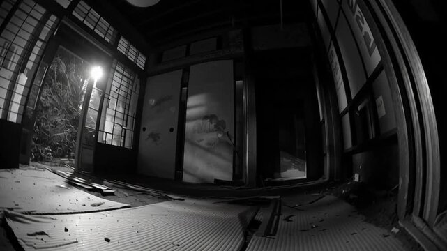 廃墟の日本家屋