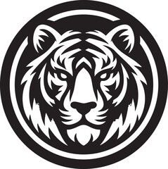 Fototapeta premium lion head tattoo