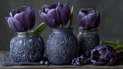 Color drenched monochrome abstract background for creative projects