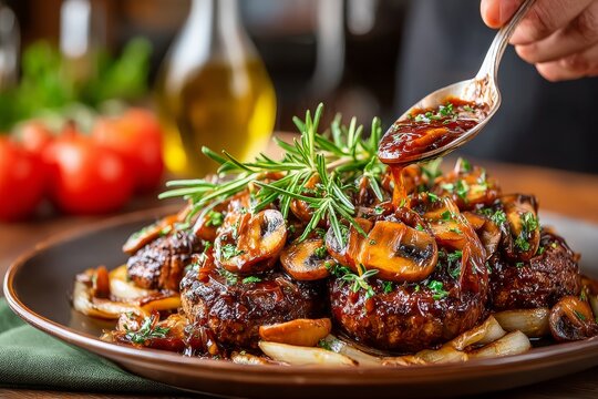 Coq au Vin con codorniz en presentaci&oacute;n hiperrealista, una obra maestra culinaria