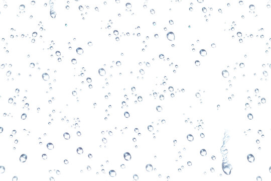 Realistic water drops. PNG drops, condensation on the window, transparent water drop. Abstract water drops, bubbles on transparent background digital liquid design