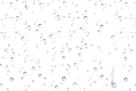 Realistic water drops. PNG drops, condensation on the window, transparent water drop. Abstract water drops, bubbles on transparent background digital liquid design
