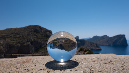 Crustal Ball Cap de Formentor Majorque Ile Bal&eacute;ares Espagne