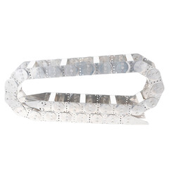 white pills on white background