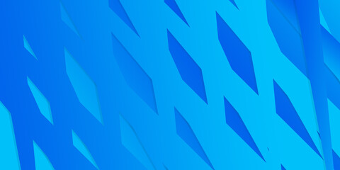 Blue gradient background with line patterns