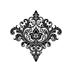 vintage divider element vector art