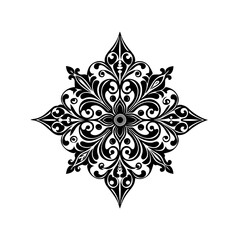 vintage divider element vector art