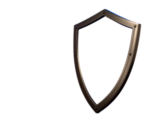 Firefly_3D illustration of a verified email envelope icon - Firefly_Blue shield icon with a metallic borde (4)