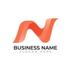 Modern Abstract Letter 