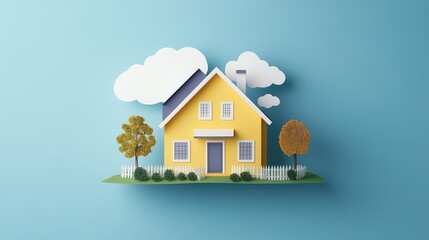 rental simulation of landlord icon