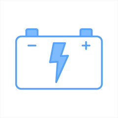 Accumulator Blue Icon