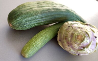 fresh vegetables on a white background, 