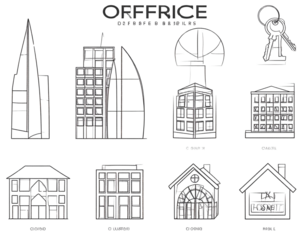 Firefly_Majestic Stone Castle on a Rocky Hill Fantasy Architecture - Firefly_building icon set. simple line icons related to office buildings and real estate busi  (2)