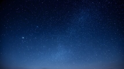 Fototapeta premium Starry night sky, full of twinkling stars.