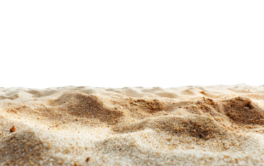 sand on the beach isolated