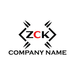 ZCK letter logo, ZCK letter logo design, ZCK lettermark, ZCK monogram logo, ZCK corporate logo, ZCK creative logo