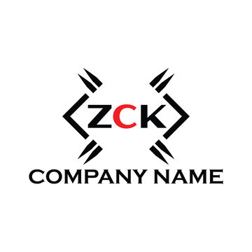 ZCK letter logo, ZCK letter logo design, ZCK lettermark, ZCK monogram logo, ZCK corporate logo, ZCK creative logo
