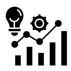Innovation Metrics  Icon Element For Design