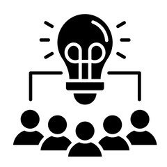 Team Innovation  Icon Element For Design