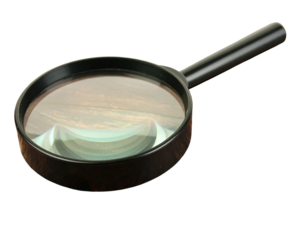 Firefly_3D illustration of a verified email envelope icon - Firefly_Classic magnifying glass with black handle  (2)