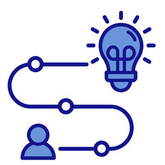 Innovation Roadmap  Icon Element For Design