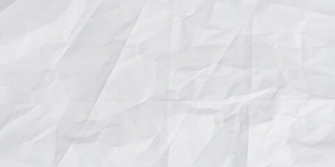white crumpled and creased paper poster texture background. Background paper. White Wet Paper with Texture and Wet Effect