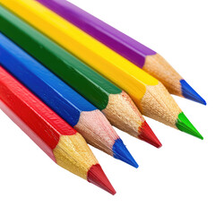 Fototapeta premium Close-up of colorful pencils