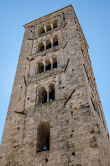 Fototapeta premium The Cathedral Basilica of Santa Maria Annunziata is the principal place of Catholic worship in Anagni, the episcopal seat of the Diocese of Anagni-Alatri; it has the dignity of a minor basilica.