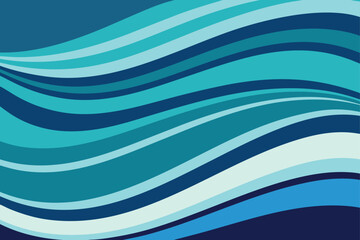 layered brushstroke waves flowing across the page .eps