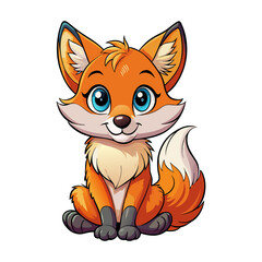 Obraz premium Female fox