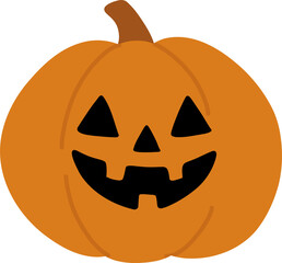 Jack-o'-Lantern Illustration for Halloween