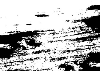 Naklejka premium Vector black ink brush strokes background painted design. 
