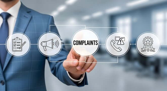 Expertly managing customer complaints and feedback with a streamlined process to ensure satisfaction and business excellence.