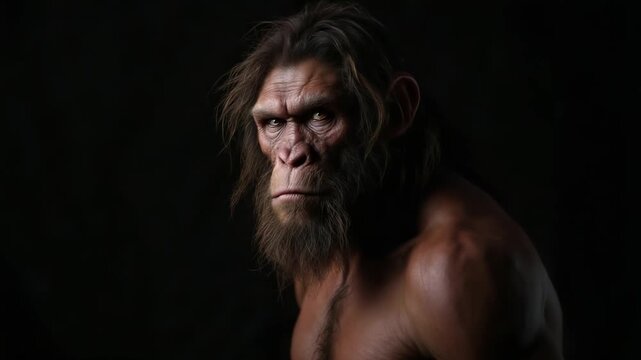 A Realistic Artistic Depiction of Early Human Ancestors in Our Evolution