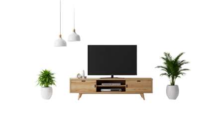 Modern Living Room: Clean Lines and Balanced Elegance