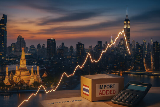 Economic relations between US and Thailand are highlighted by trade agreements and import activities that drive growth